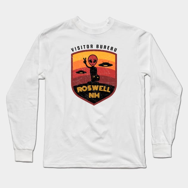 Roswell Visitor Bureau Long Sleeve T-Shirt by NeuLivery